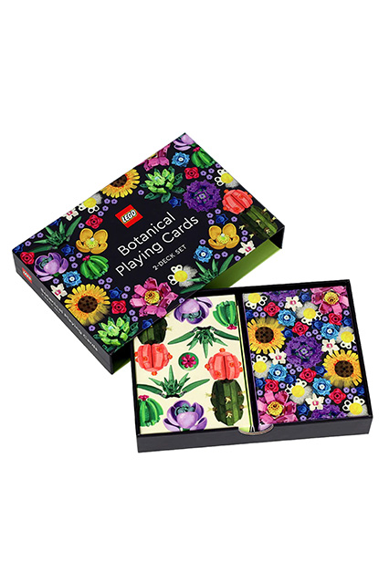 Botaniczne karty do gry Lego
